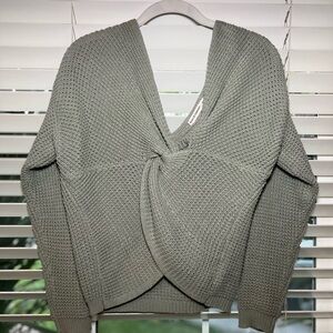 Women's Green Sweater